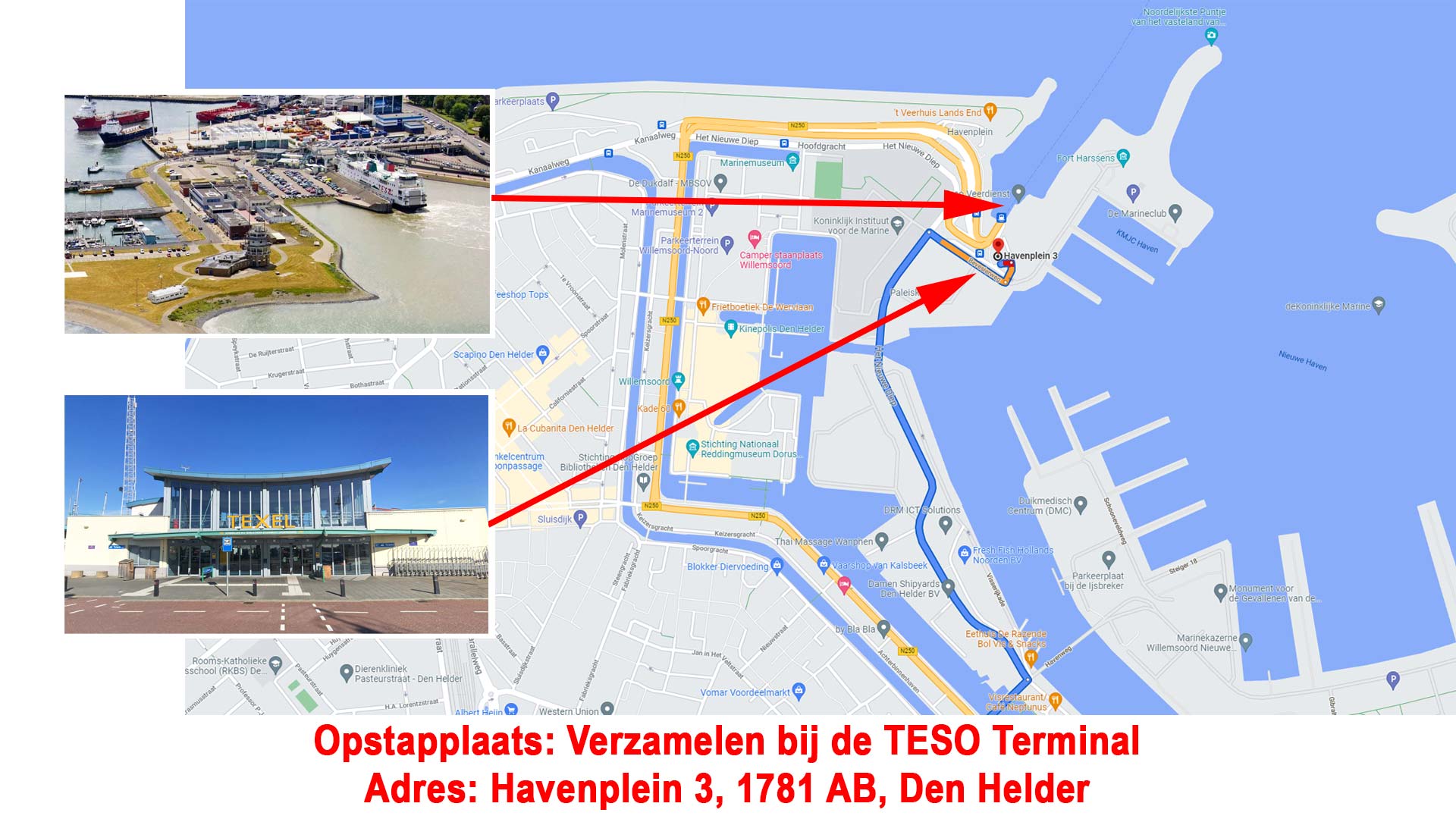 Den Helder - Veerboot Terminal